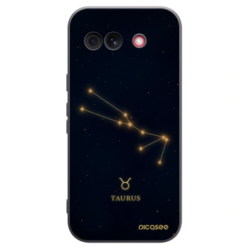 Picasee silikonový černý obal pro Google Pixel 10a - TAURUS