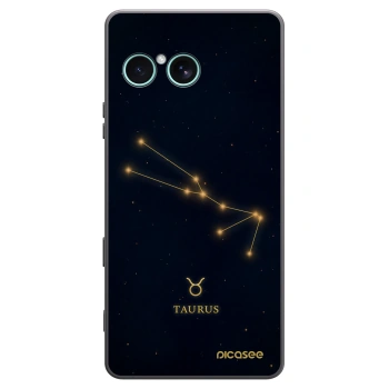 Picasee silikonový černý obal pro Sony Xperia 10 VII - TAURUS
