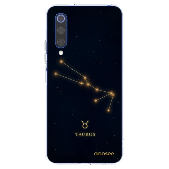 Picasee silikonový průhledný obal pro Xiaomi Mi 9 SE - TAURUS