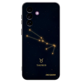 Picasee silikonový černý obal pro Samsung Galaxy A37 - TAURUS