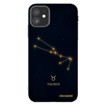 Picasee silikonový průhledný obal pro Apple iPhone 11 - TAURUS