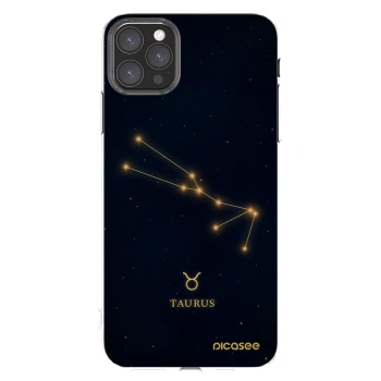 Picasee silikonový průhledný obal pro Apple iPhone 11 Pro Max - TAURUS