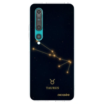 Picasee silikonový průhledný obal pro Xiaomi Mi 10 - TAURUS