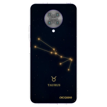 Picasee silikonový průhledný obal pro Xiaomi Poco F2 Pro - TAURUS