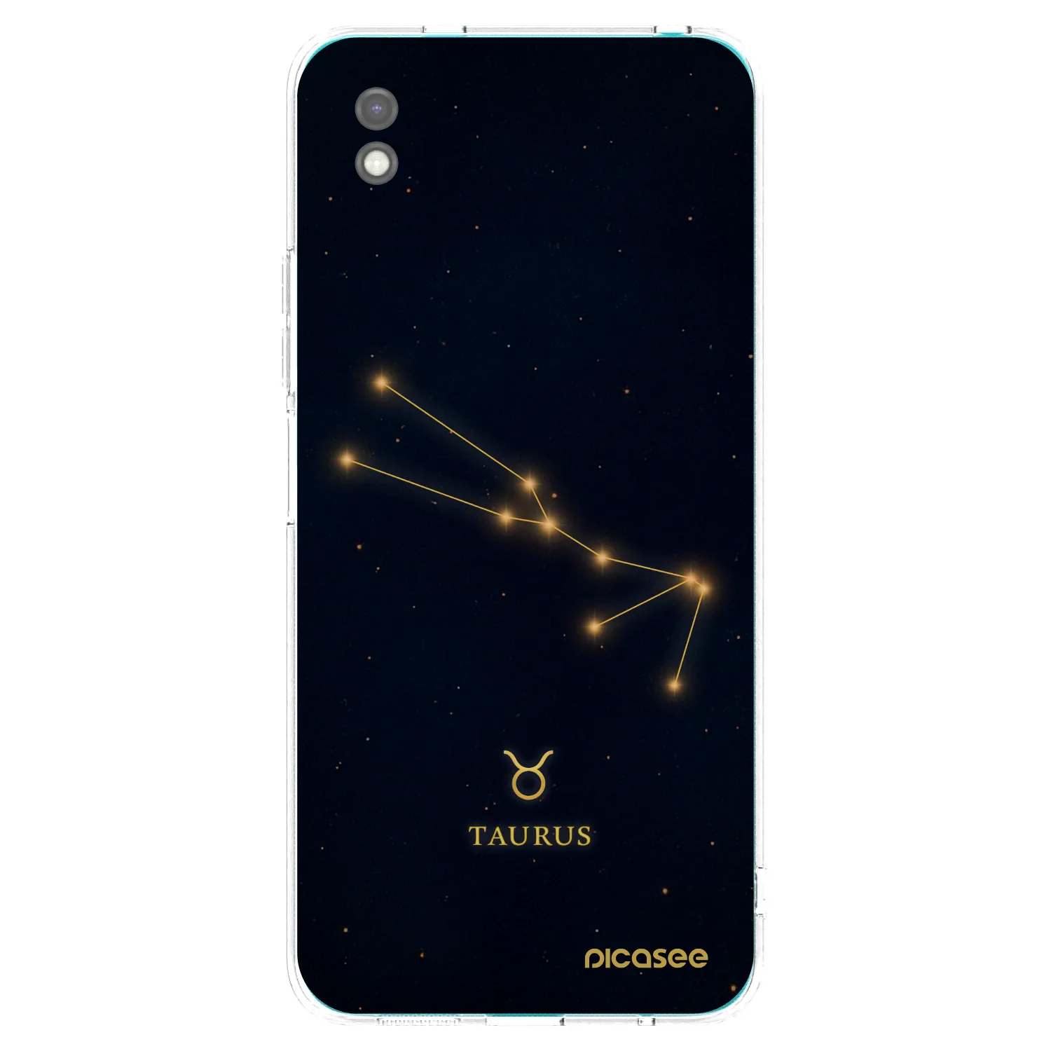 Picasee silikonový černý obal pro Xiaomi Redmi 9A - TAURUS