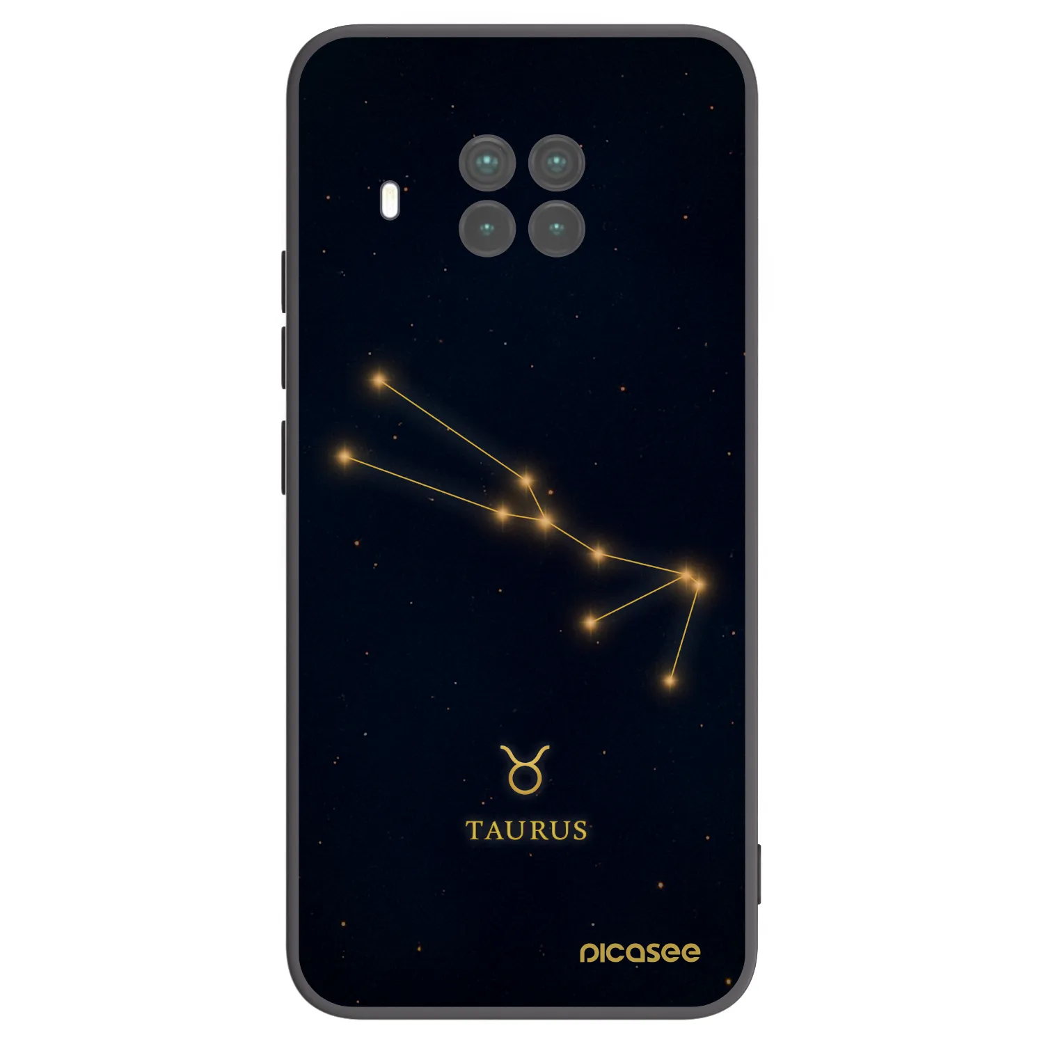 Picasee silikonový černý obal pro Xiaomi Mi 10T Lite - TAURUS