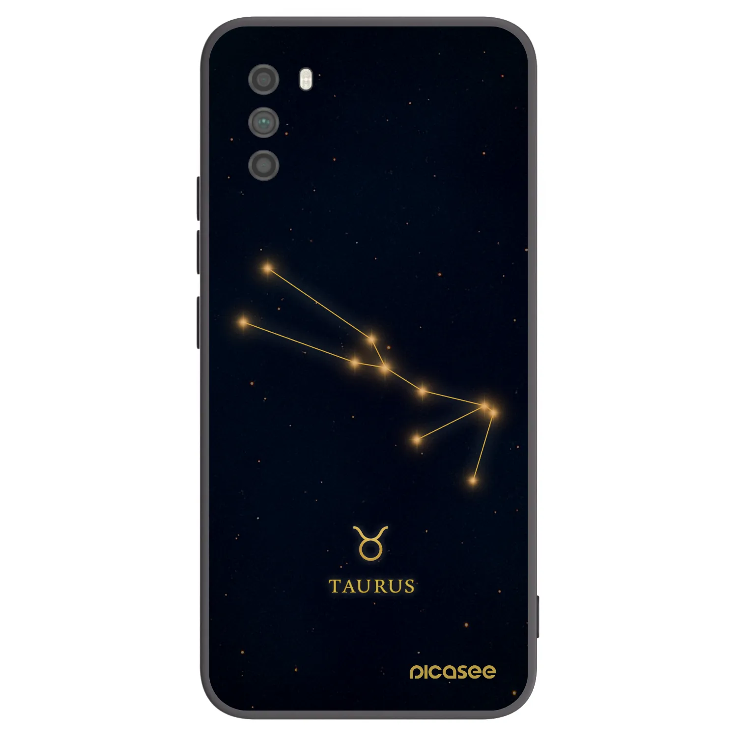 Picasee silikonový černý obal pro Xiaomi Poco M3 - TAURUS