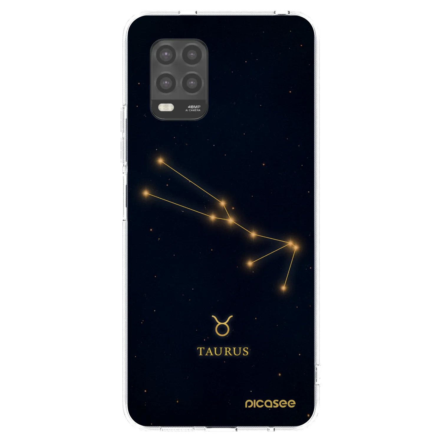 Picasee silikonový průhledný obal pro Xiaomi Mi 10 Lite - TAURUS