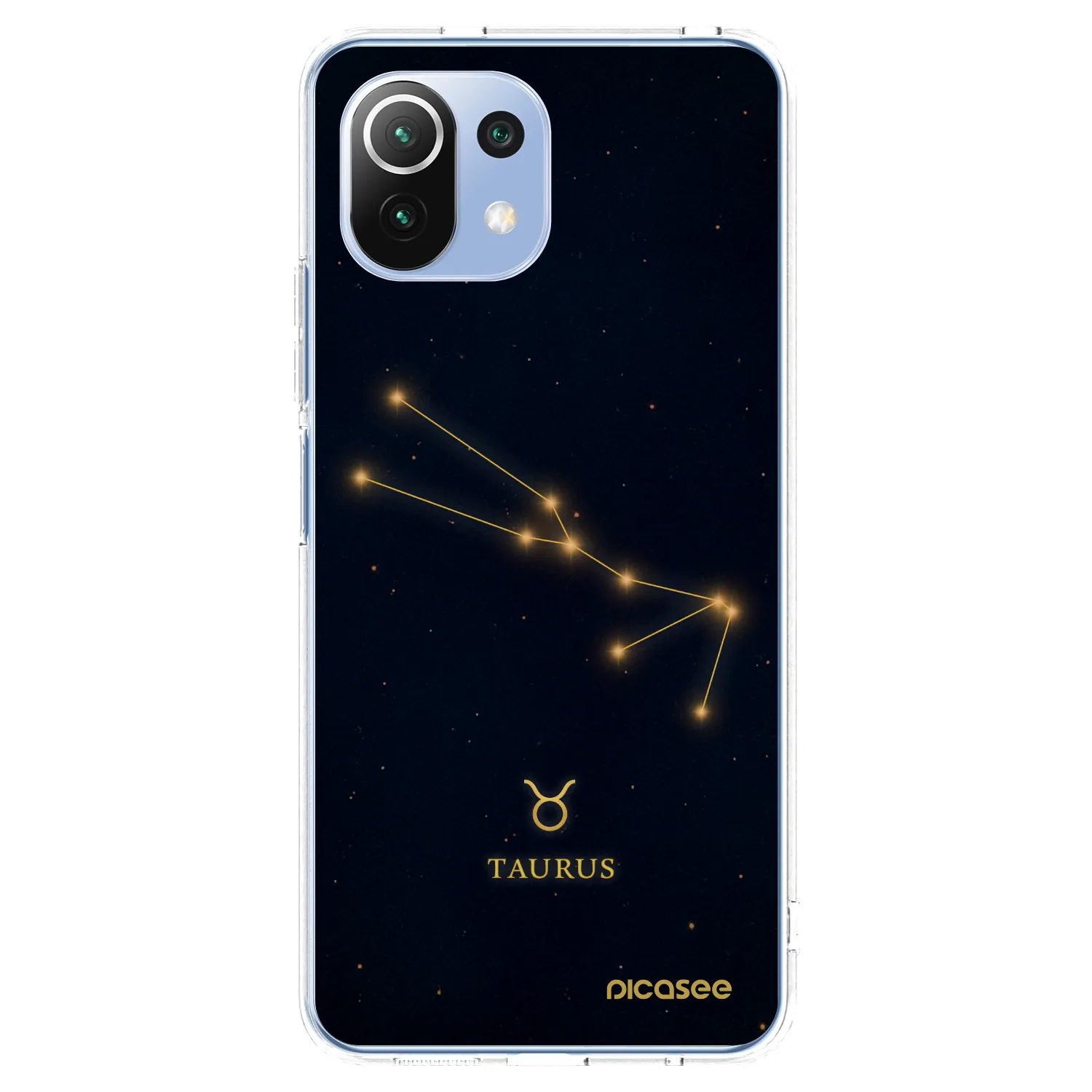 Picasee silikonový průhledný obal pro Xiaomi Mi 11 Lite - TAURUS
