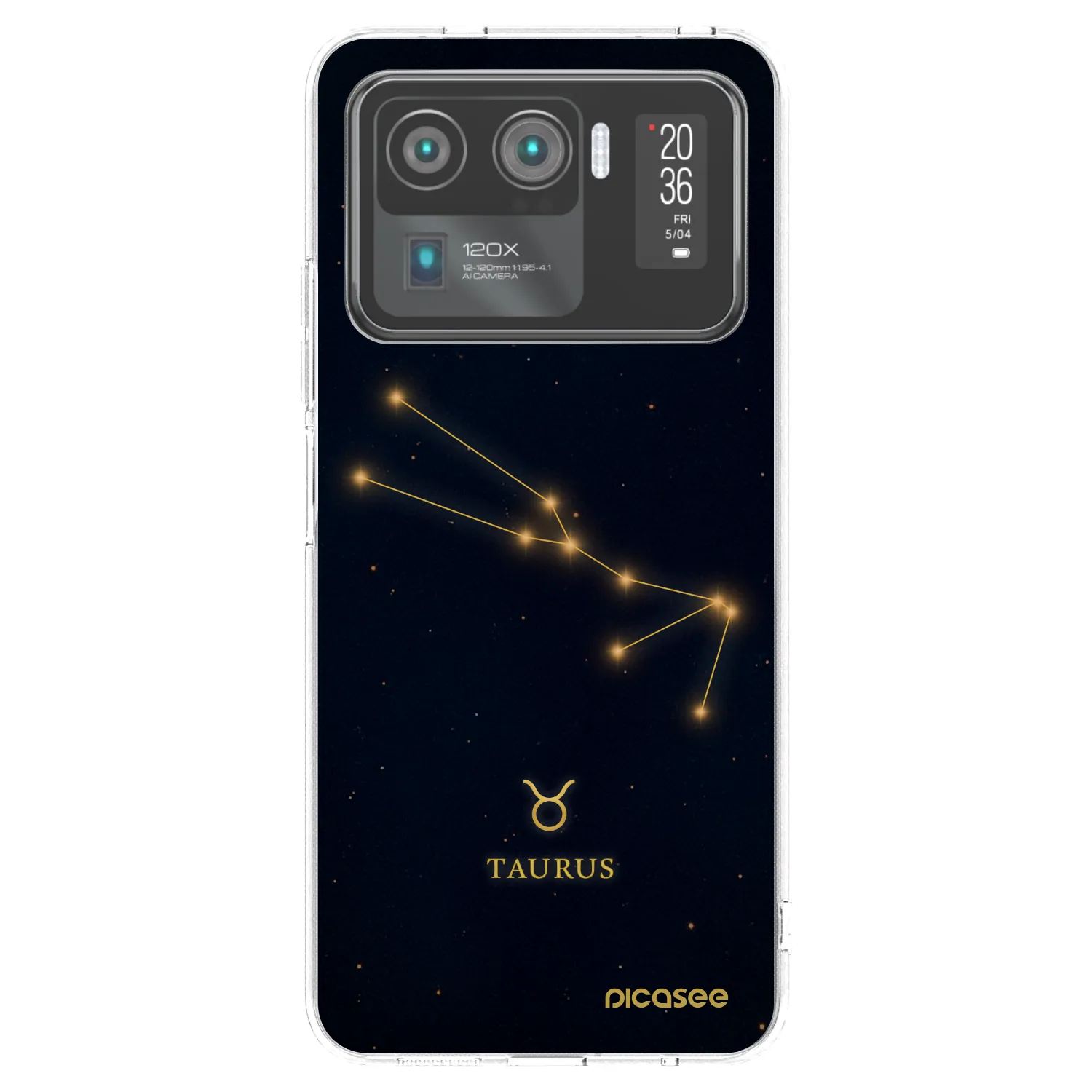 Picasee silikonový průhledný obal pro Xiaomi Mi 11 Ultra - TAURUS