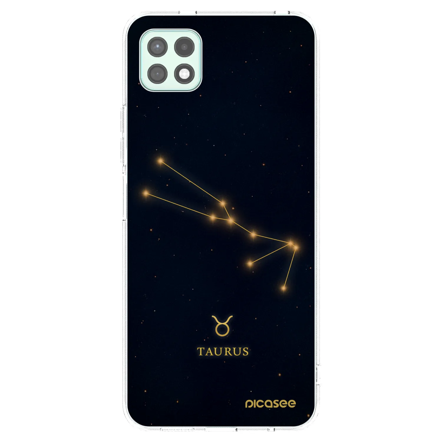 Picasee silikonový průhledný obal pro Samsung Galaxy A22 A226B 5G - TAURUS