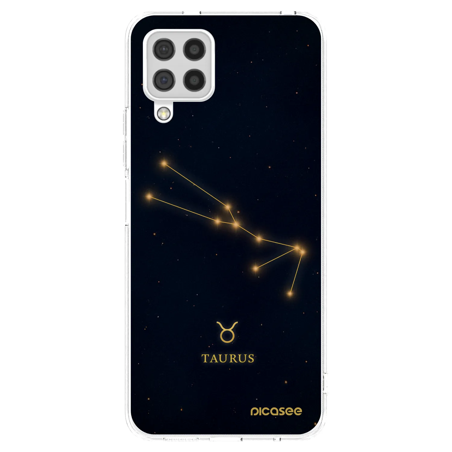 Picasee silikonový průhledný obal pro Samsung Galaxy A22 A225F 4G - TAURUS