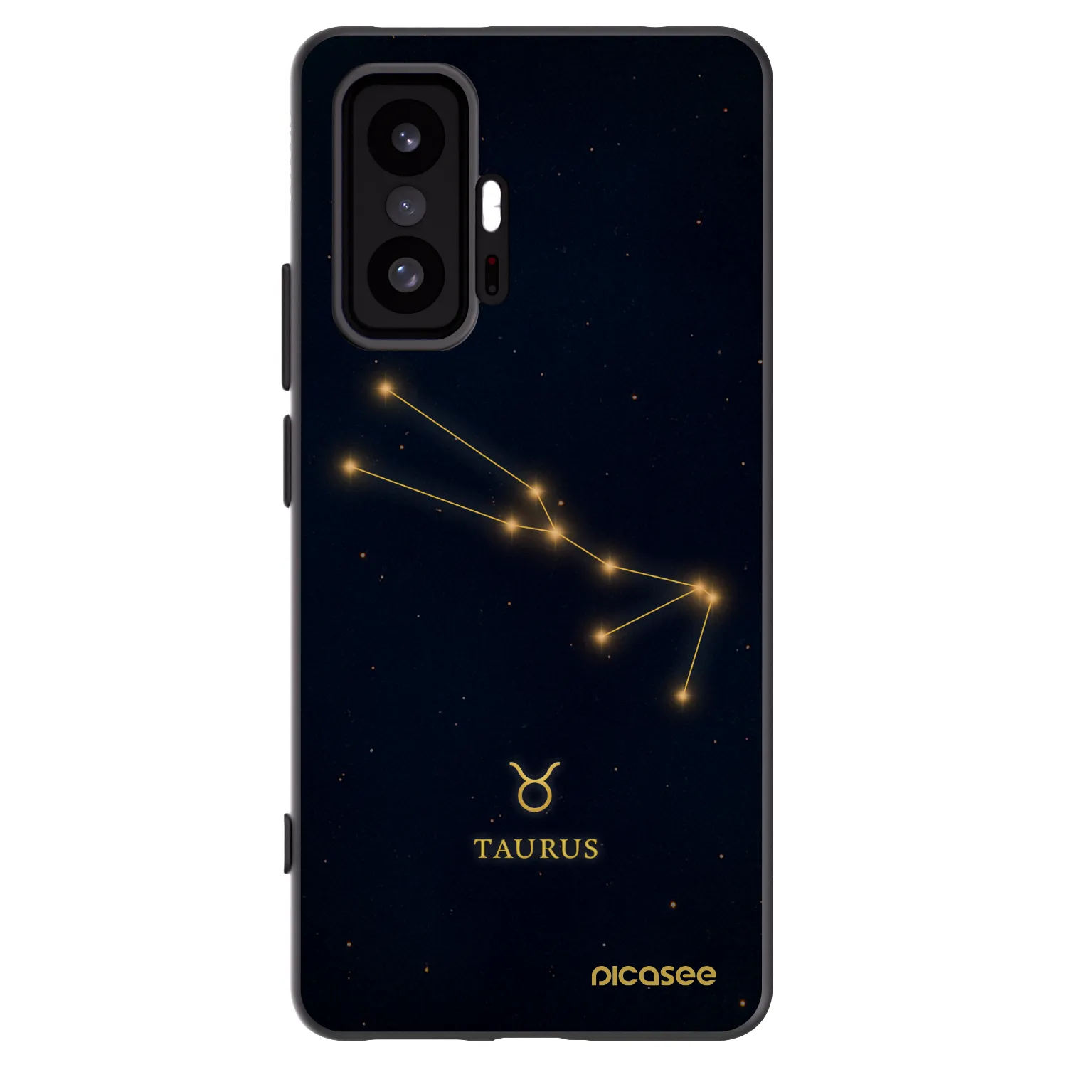 Picasee silikonový černý obal pro Xiaomi 11T Pro - TAURUS