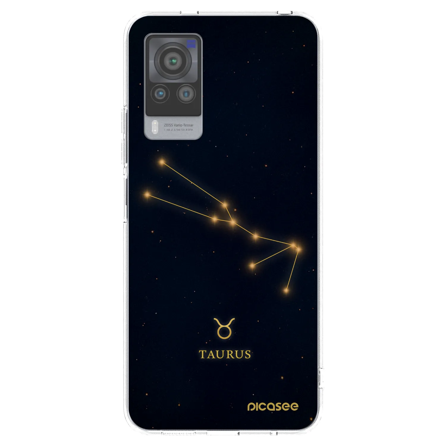 Picasee silikonový průhledný obal pro Vivo X60 Pro 5G - TAURUS