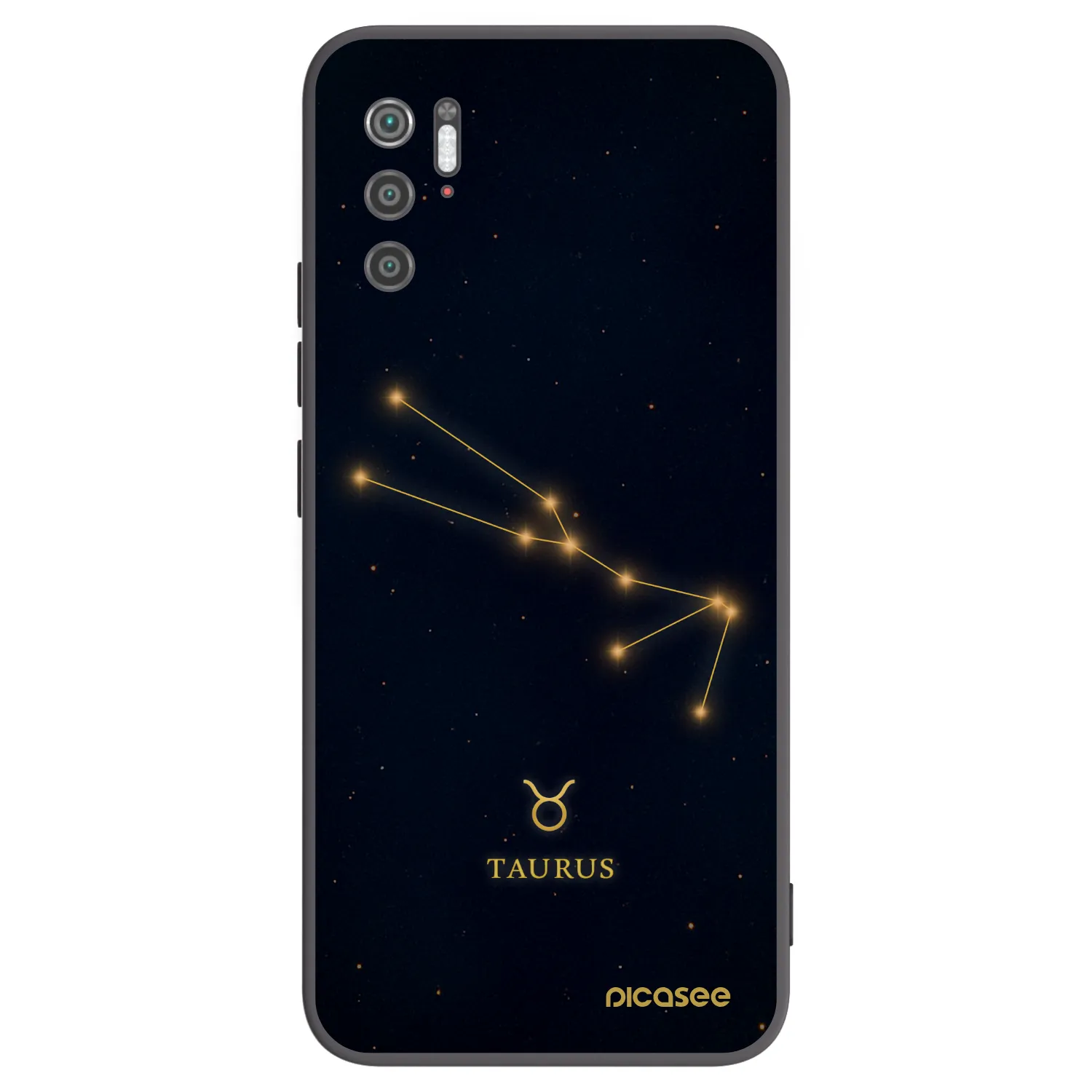 Picasee silikonový černý obal pro Xiaomi Poco M3 Pro 5G - TAURUS