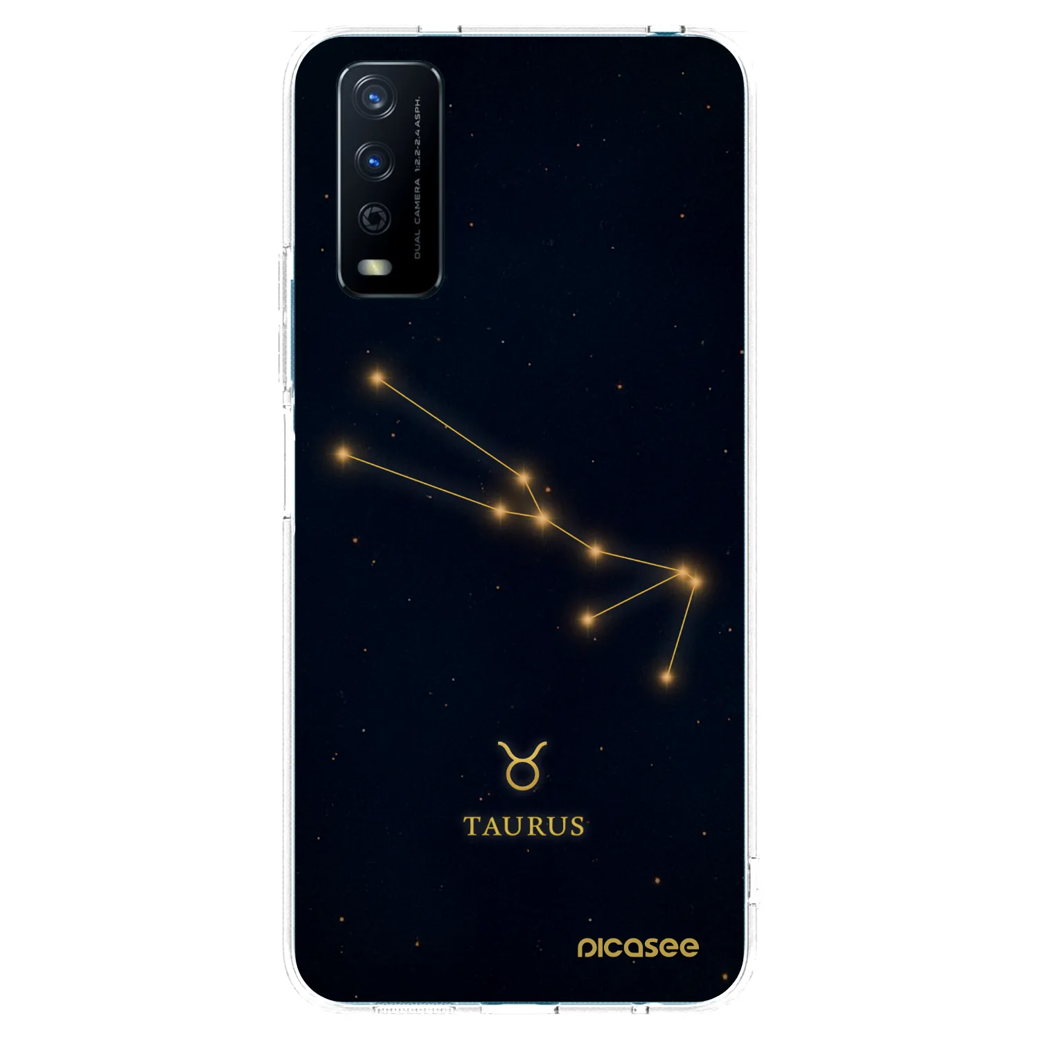 Picasee silikonový průhledný obal pro Vivo Y11s - TAURUS