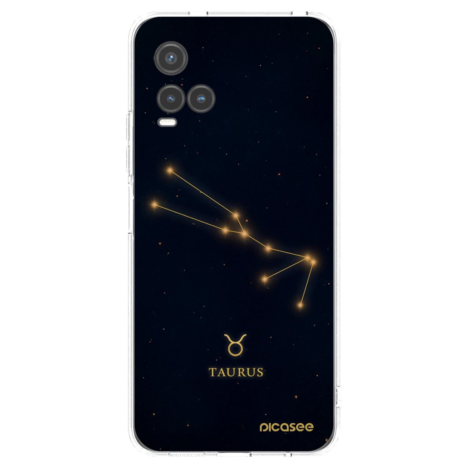 Picasee silikonový průhledný obal pro Vivo Y33s - TAURUS