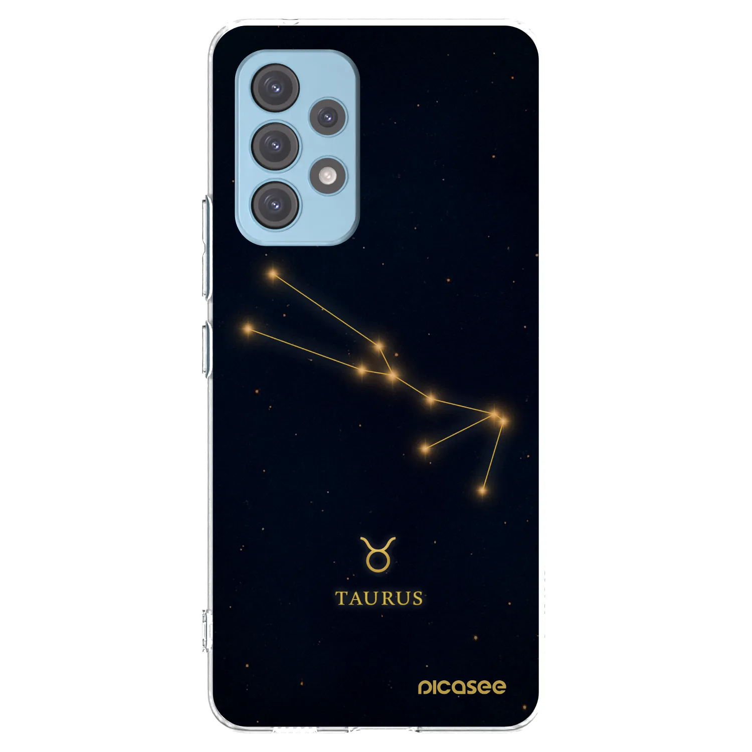 Picasee silikonový průhledný obal pro Samsung Galaxy A53 5G A536 - TAURUS
