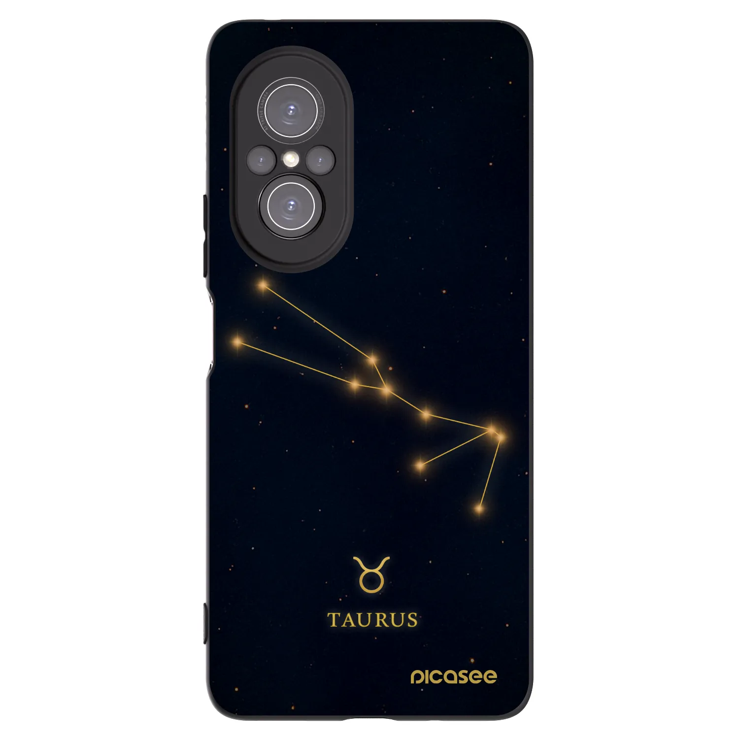 Picasee silikonový černý obal pro Huawei Nova 9 SE - TAURUS