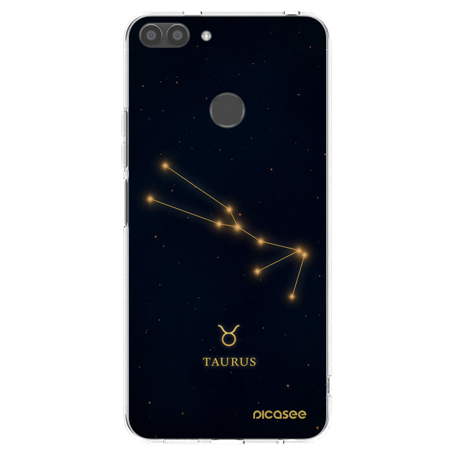 Picasee silikonový průhledný obal pro Huawei P Smart - TAURUS