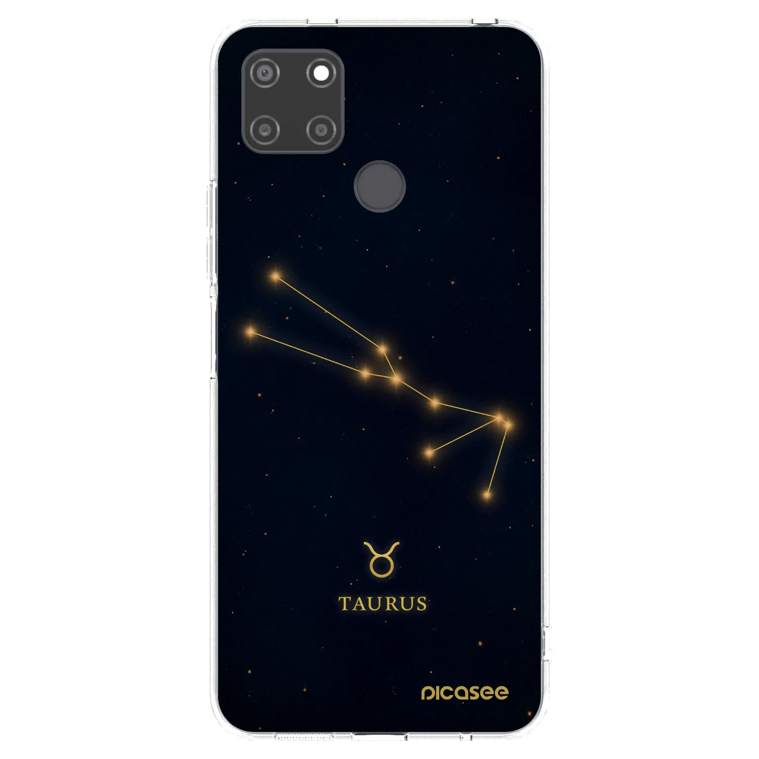 Picasee silikonový průhledný obal pro Realme C21Y - TAURUS