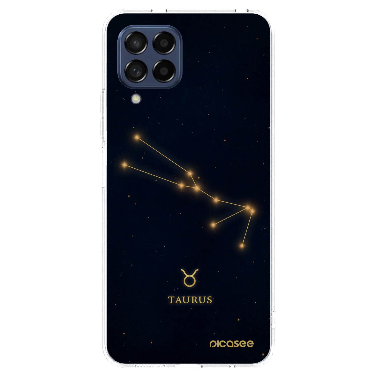 Picasee silikonový průhledný obal pro Samsung Galaxy M53 5G - TAURUS