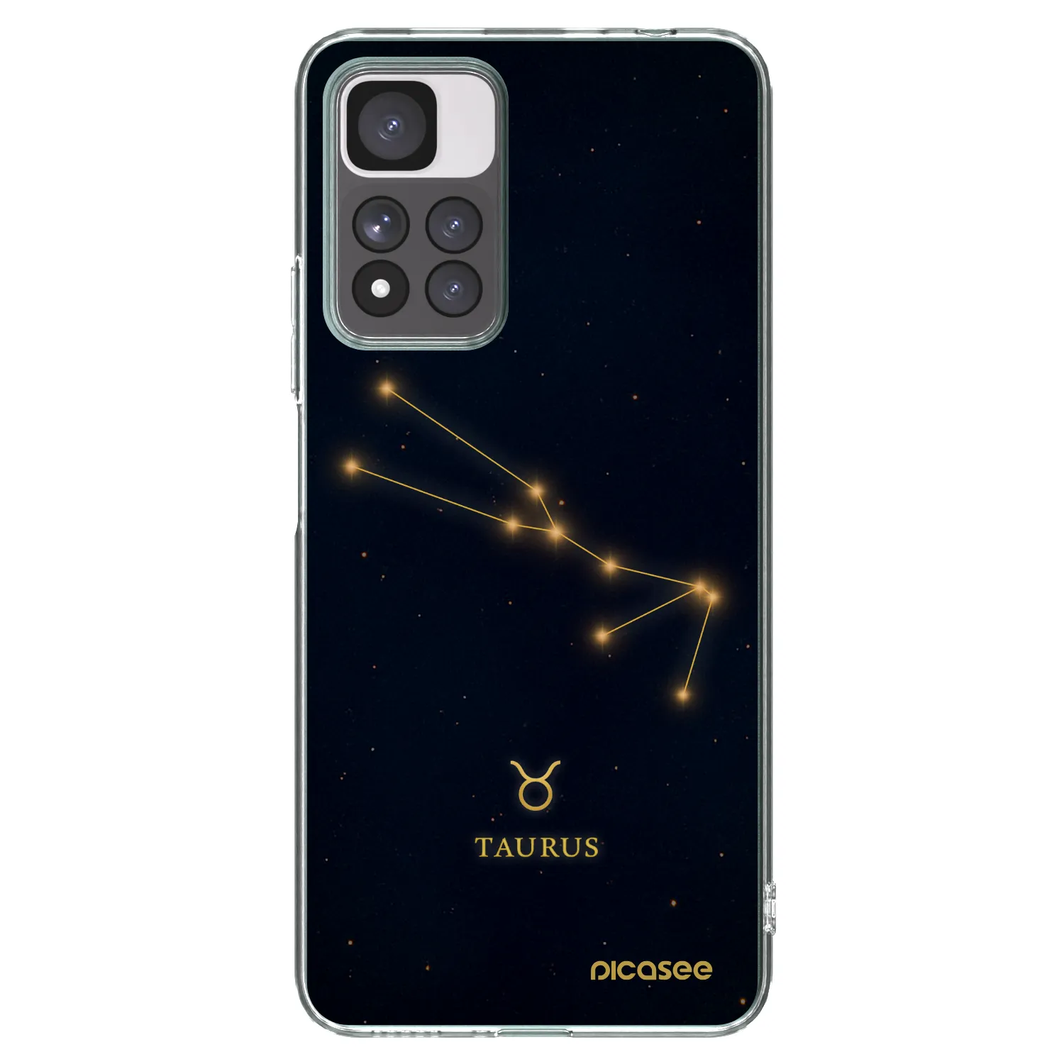 Picasee silikonový průhledný obal pro Xiaomi Redmi Note 11 Pro+ 5G - TAURUS