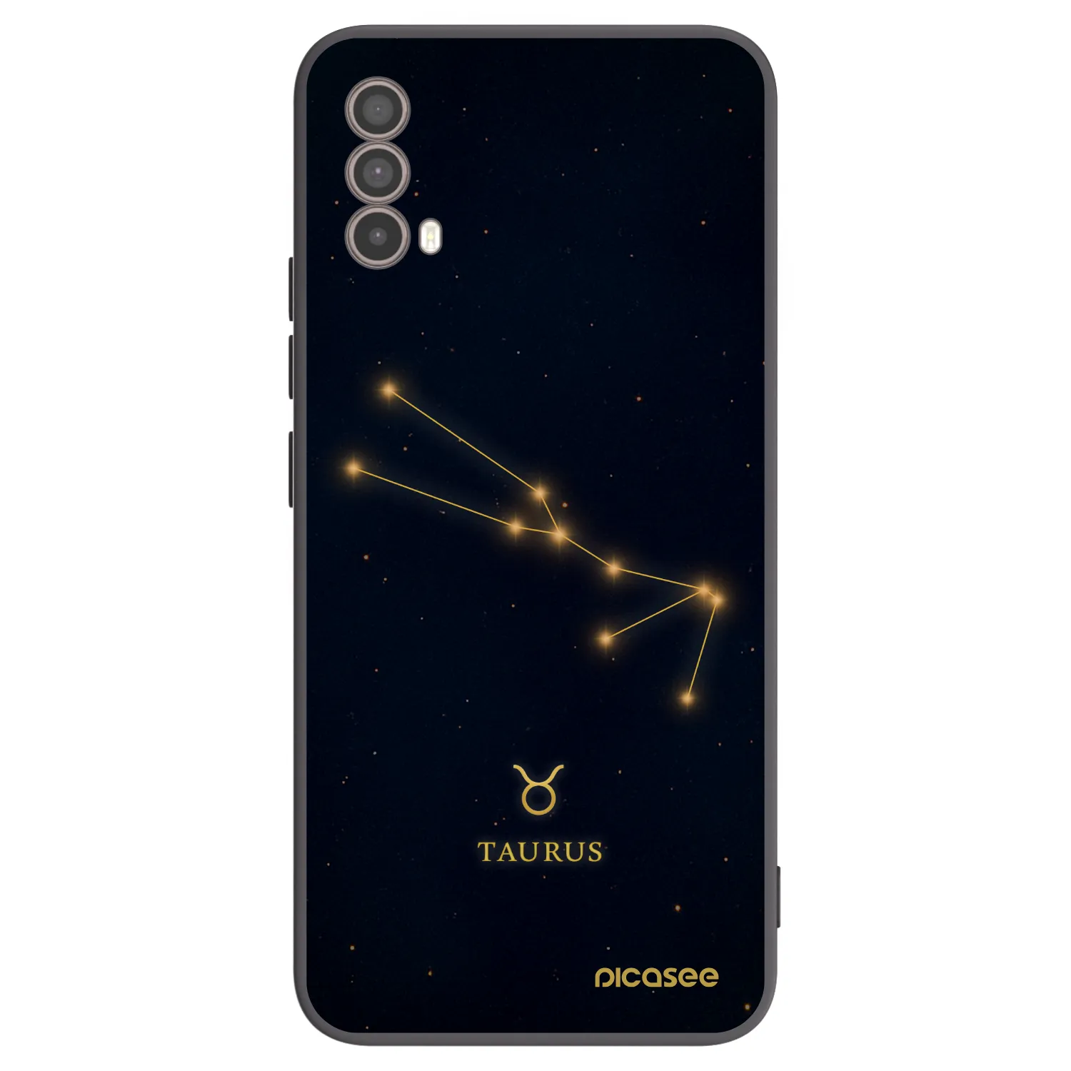Picasee silikonový černý obal pro Motorola Moto E40 - TAURUS