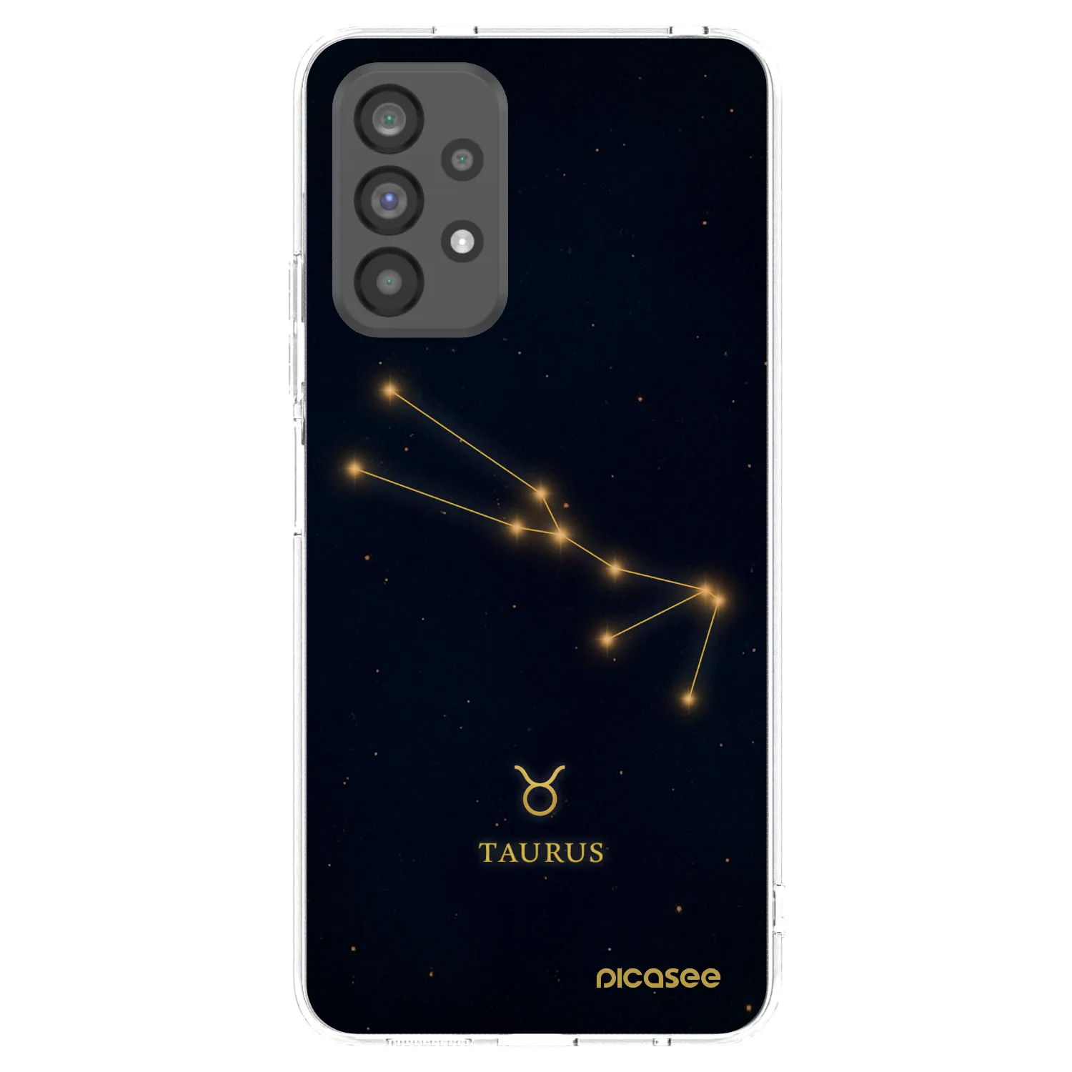 Picasee silikonový průhledný obal pro Samsung Galaxy A73 5G - TAURUS