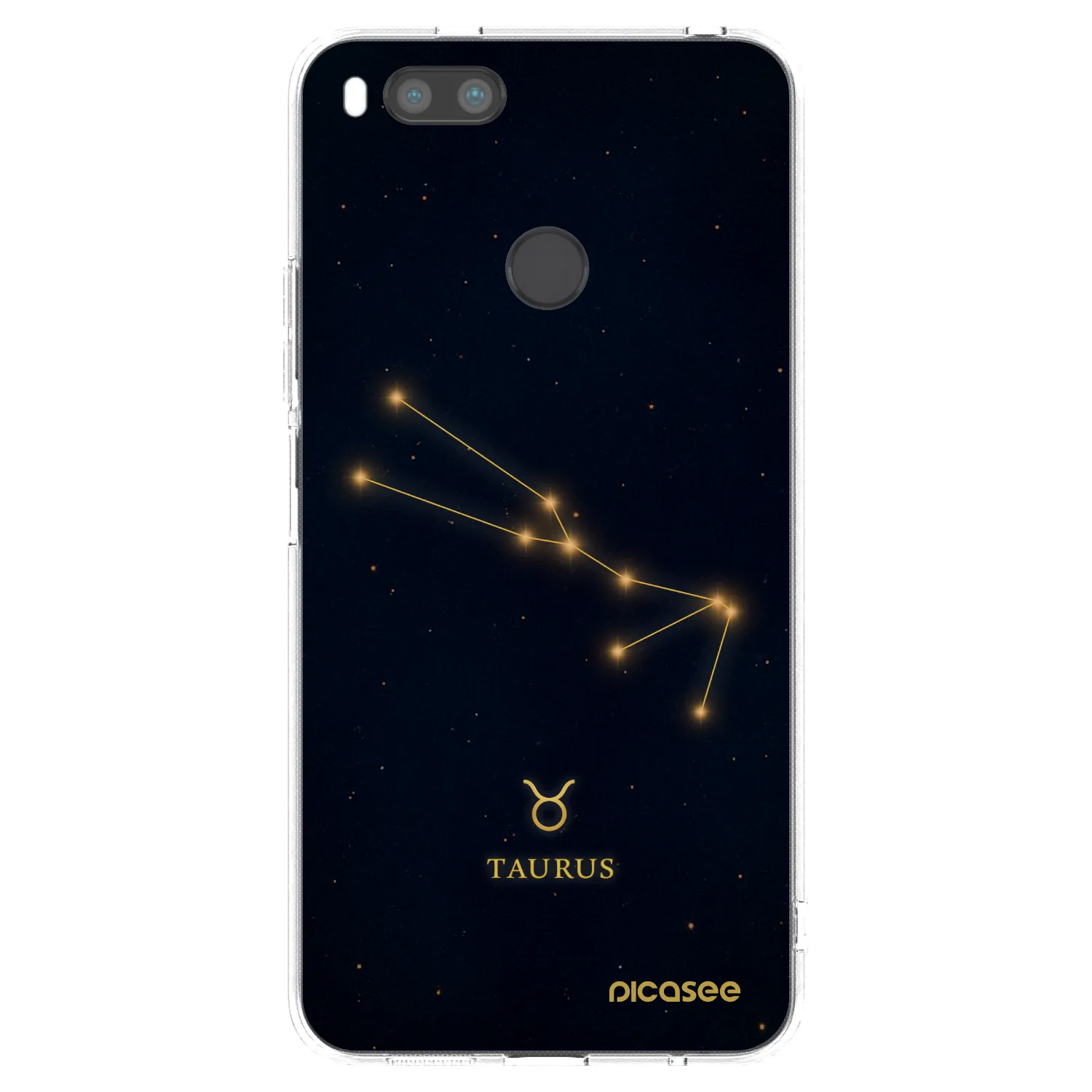 Picasee silikonový průhledný obal pro Xiaomi Redmi A1 - TAURUS