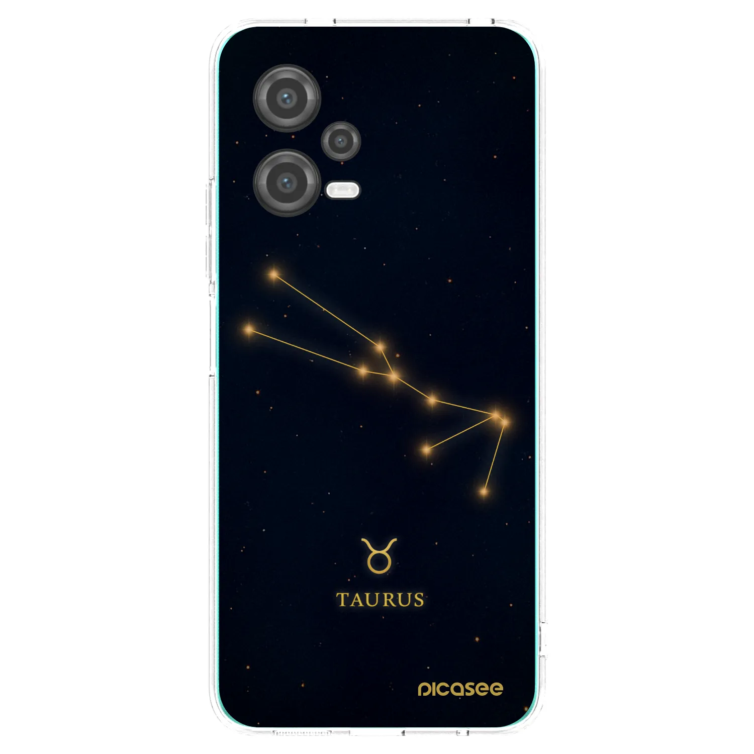 Picasee silikonový průhledný obal pro Xiaomi Poco X5 - TAURUS