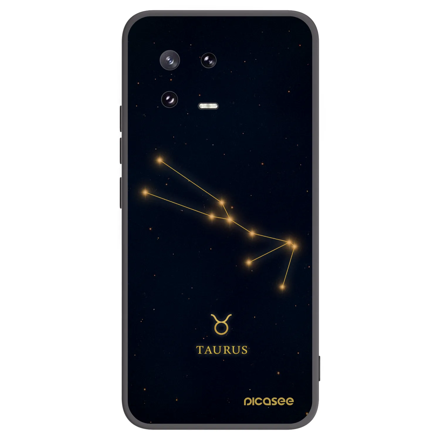 Picasee silikonový černý obal pro Xiaomi 13 Pro - TAURUS