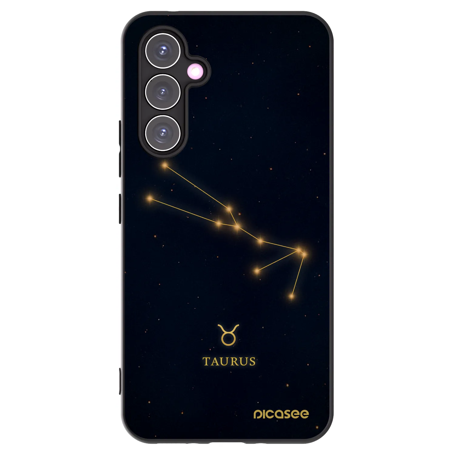 Picasee silikonový černý obal pro Samsung Galaxy A54 5G A546B - TAURUS