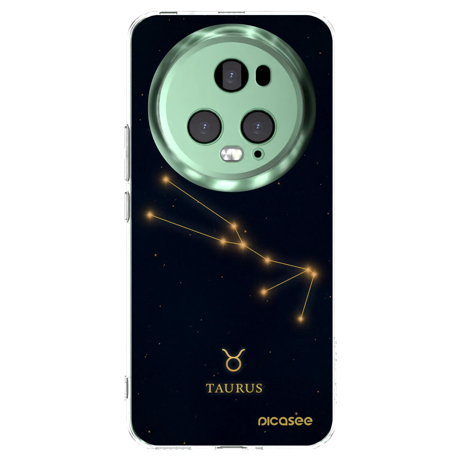 Picasee silikonový průhledný obal pro Honor Magic5 Pro - TAURUS