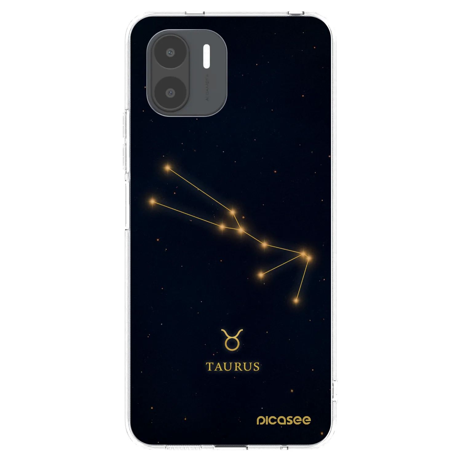 Picasee silikonový průhledný obal pro Xiaomi Redmi A2 - TAURUS