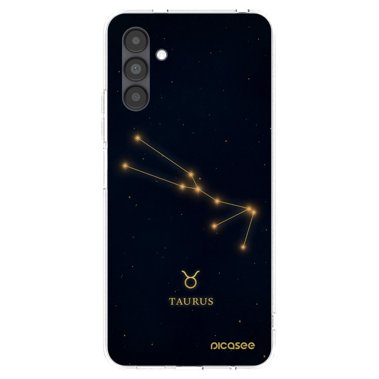 Picasee silikonový průhledný obal pro Samsung Galaxy A04s A047F - TAURUS