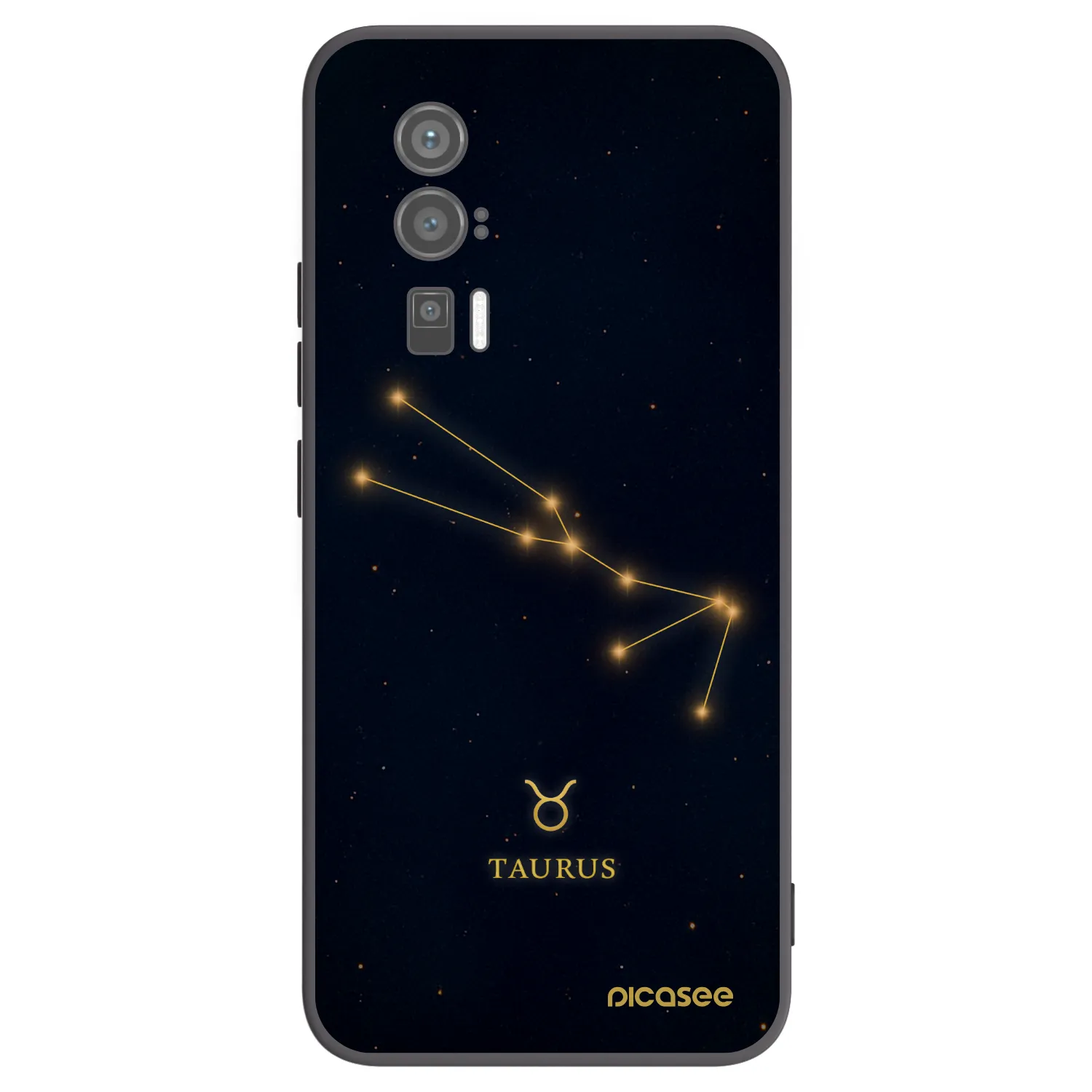 Picasee silikonový černý obal pro Xiaomi Poco F5 Pro 5G - TAURUS