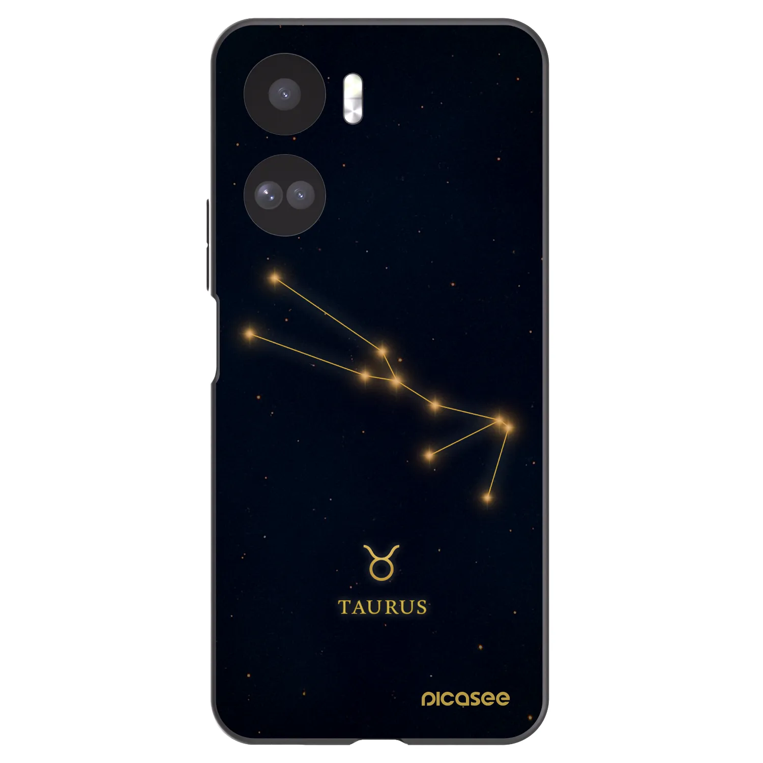 Picasee silikonový černý obal pro Honor 90 Lite 5G - TAURUS