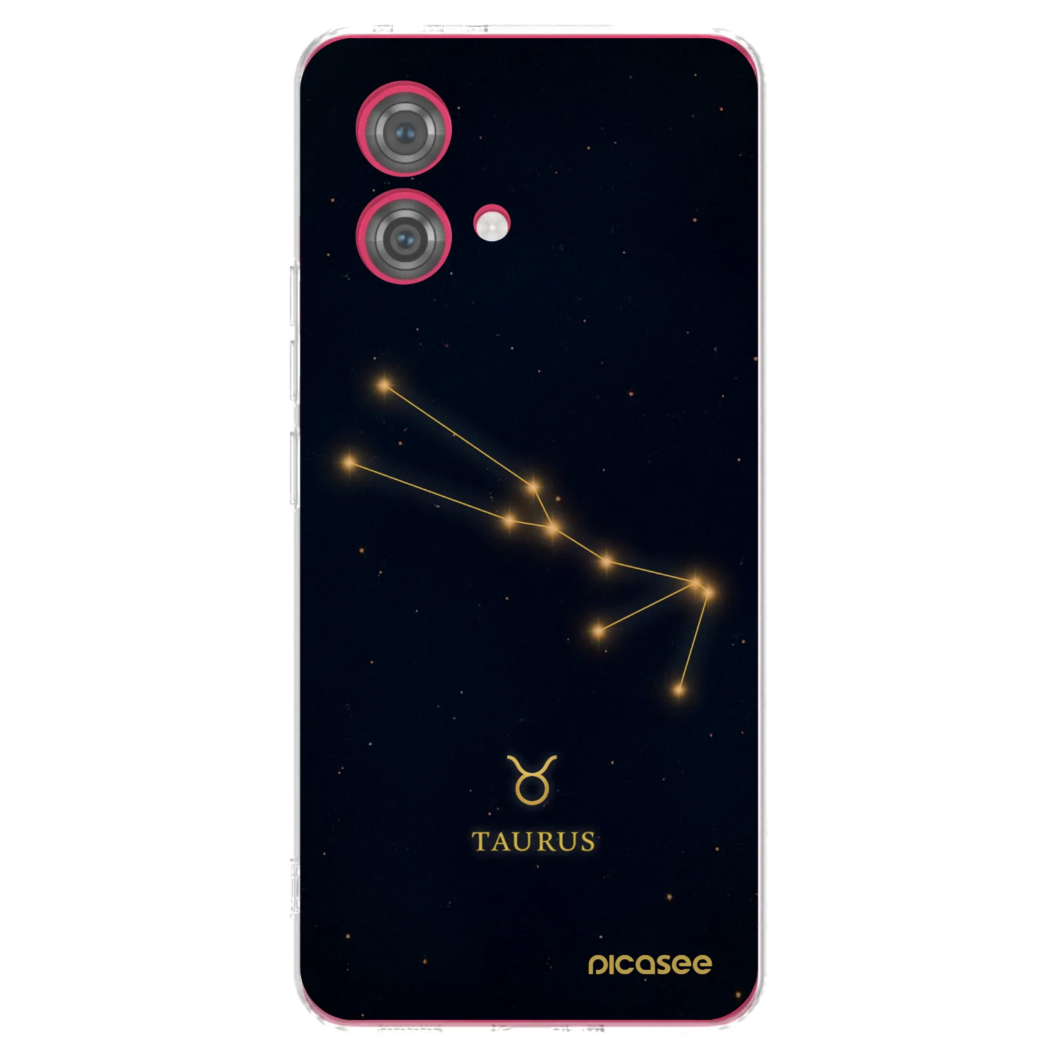 Picasee silikonový průhledný obal pro Motorola Moto G84 5G - TAURUS