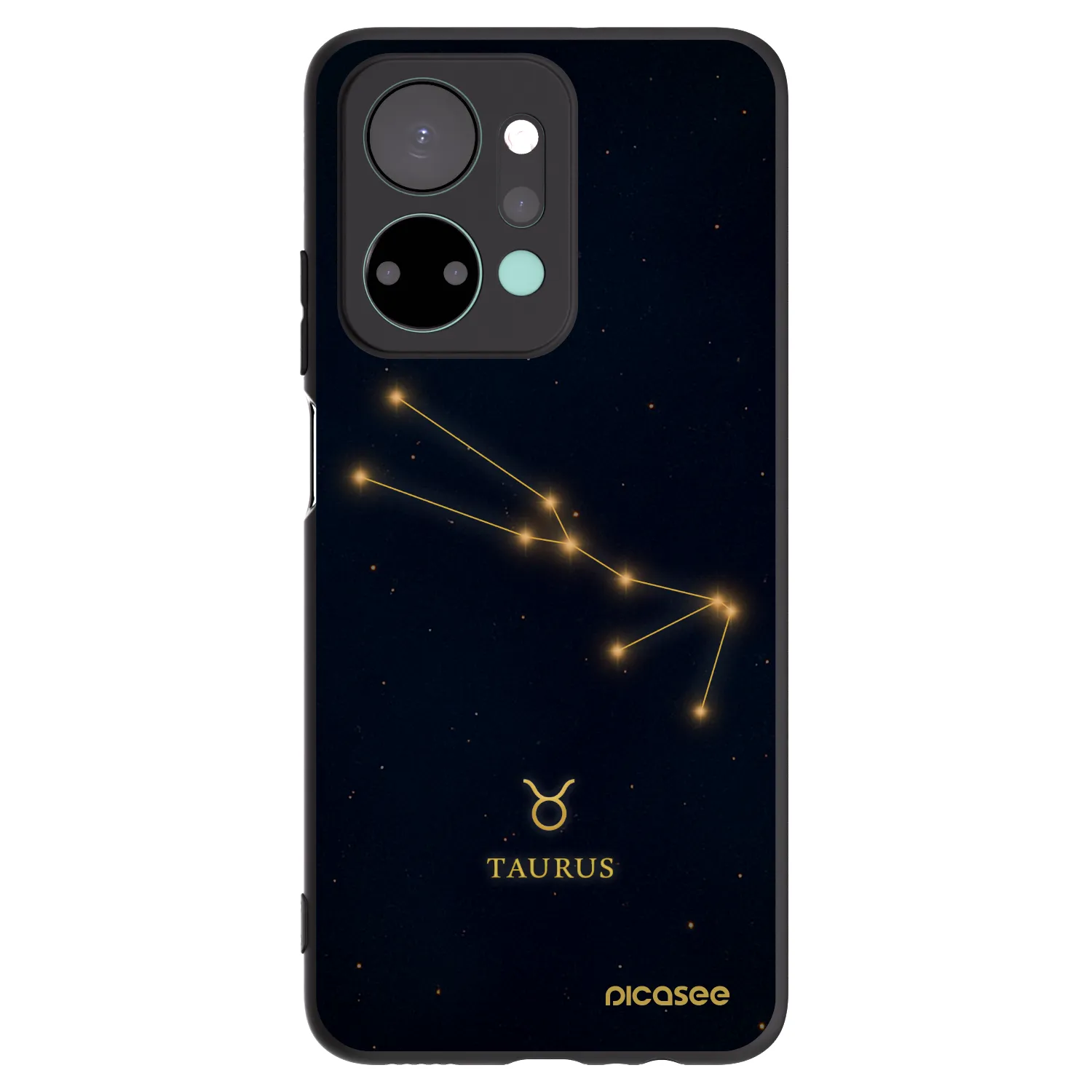 Picasee silikonový černý obal pro Honor X7a - TAURUS