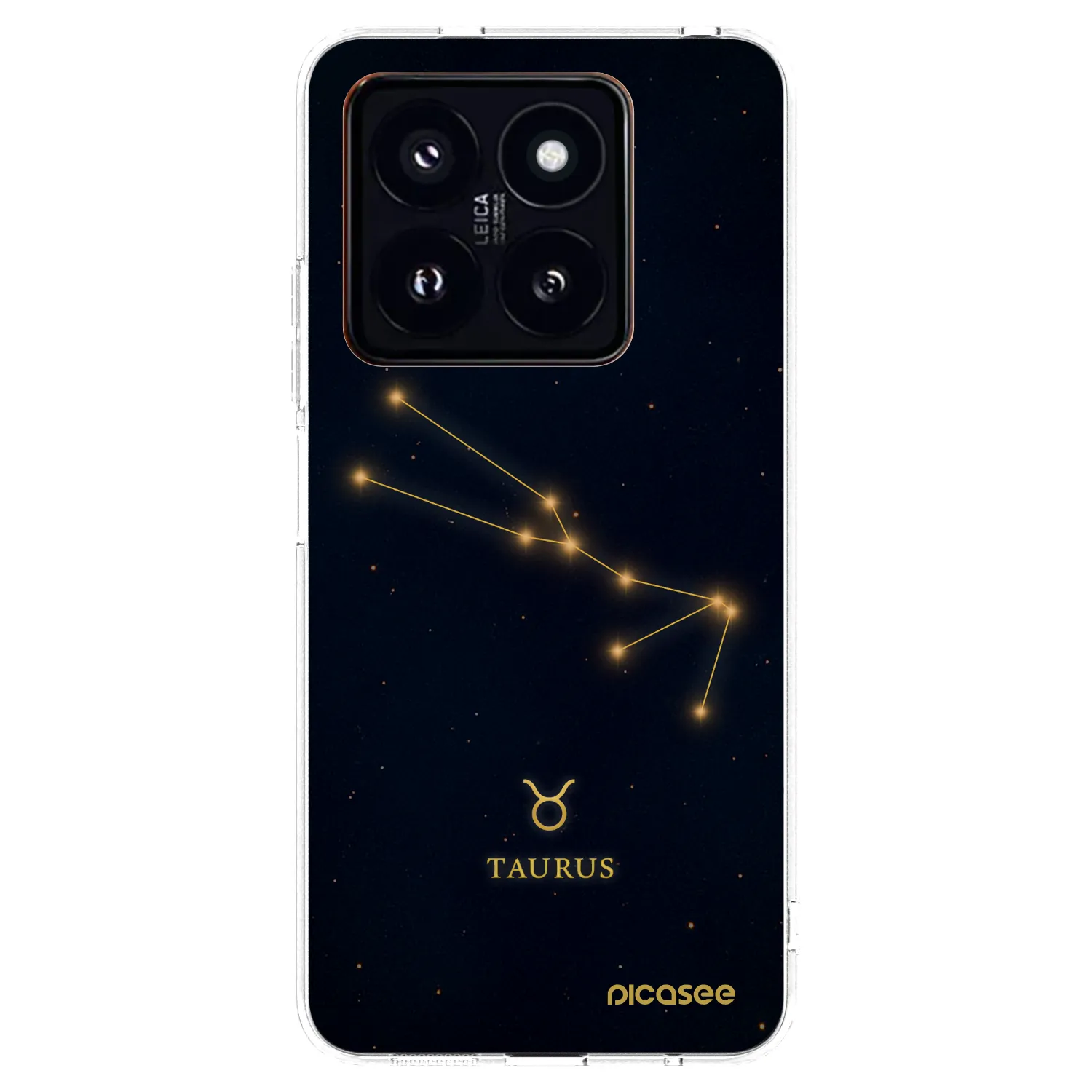 Picasee silikonový průhledný obal pro Xiaomi 14 Pro - TAURUS