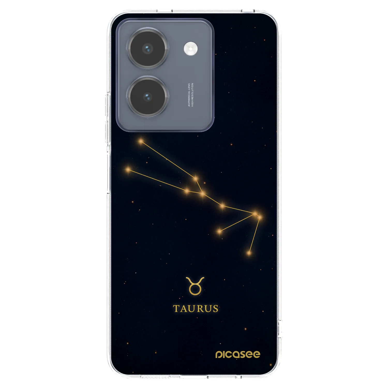 Picasee silikonový průhledný obal pro Vivo Y36 4G - TAURUS