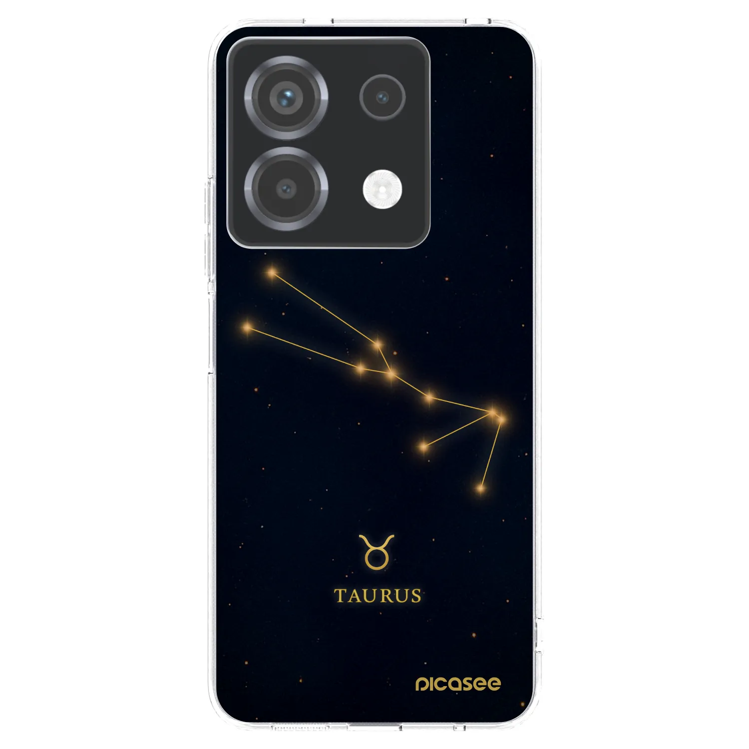 Picasee silikonový průhledný obal pro Xiaomi Poco X6 - TAURUS