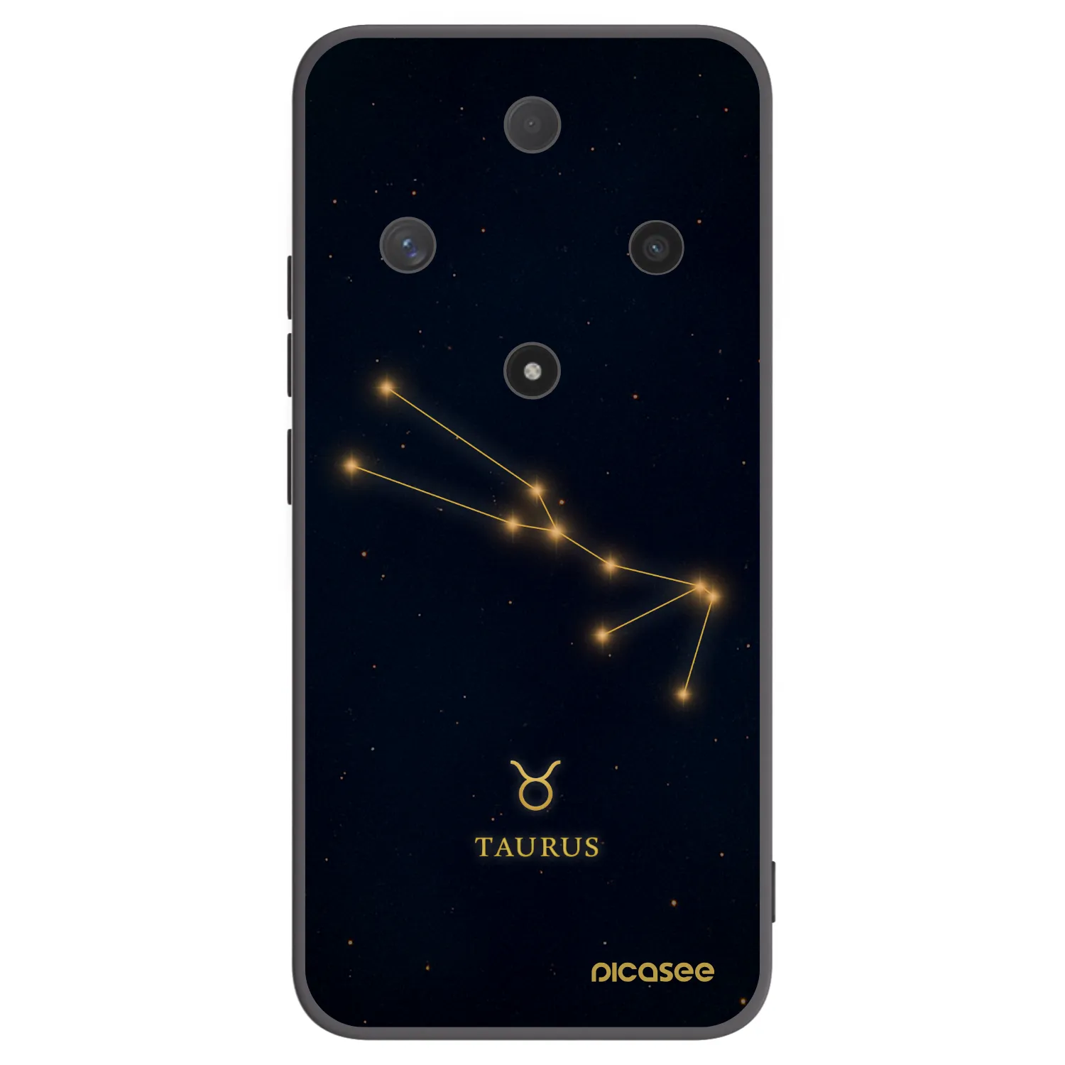 Picasee silikonový černý obal pro Honor Magic6 Lite 5G - TAURUS