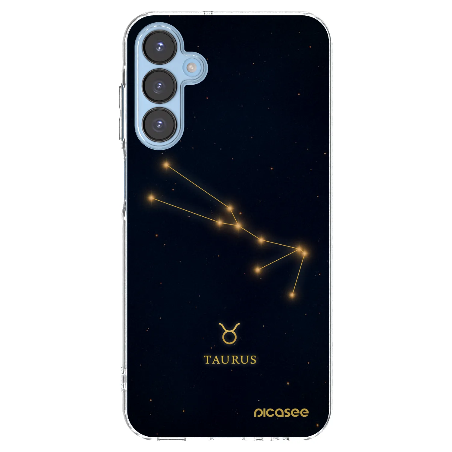 Picasee silikonový průhledný obal pro Samsung Galaxy A15 A156B 5G - TAURUS
