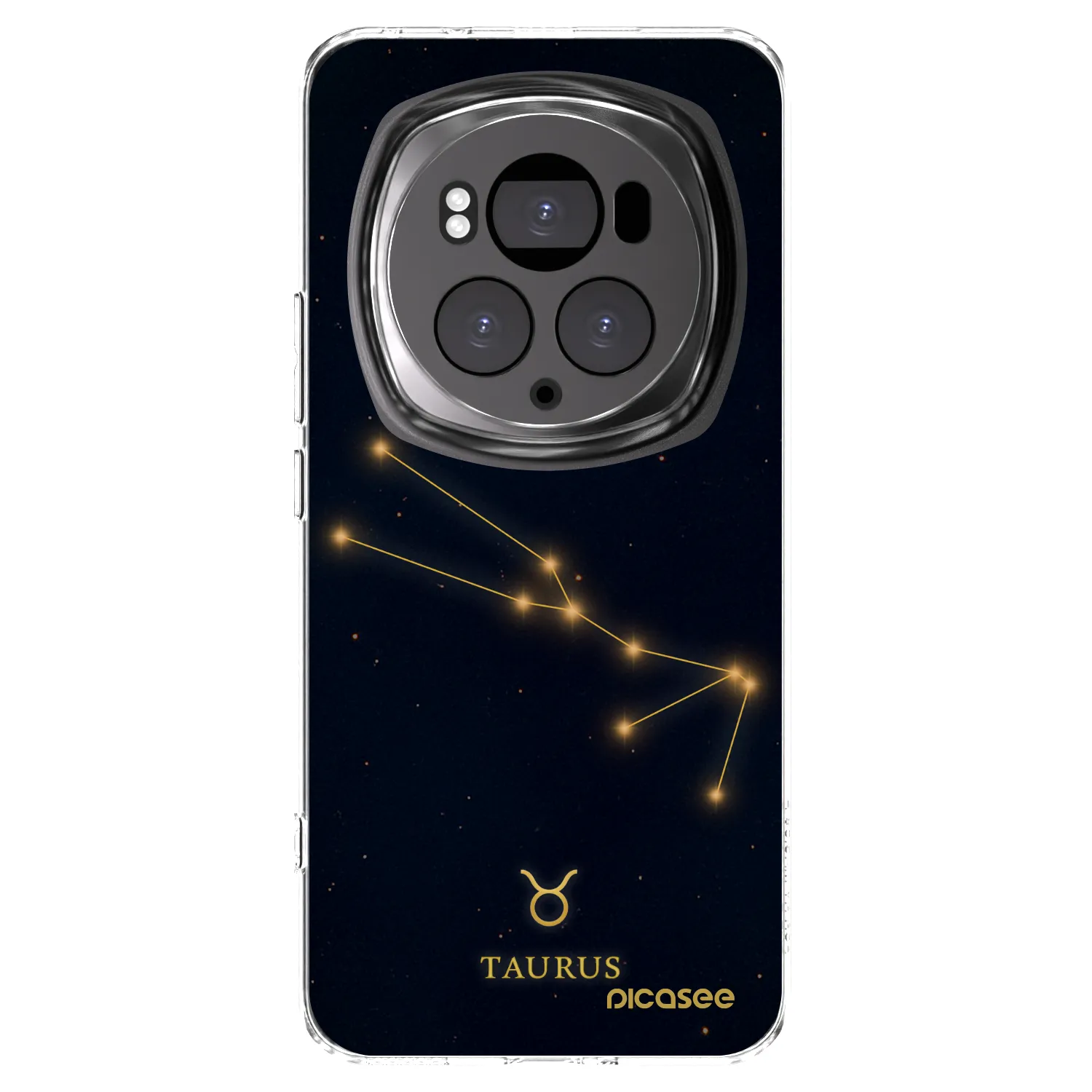 Picasee silikonový průhledný obal pro Honor Magic6 Pro - TAURUS