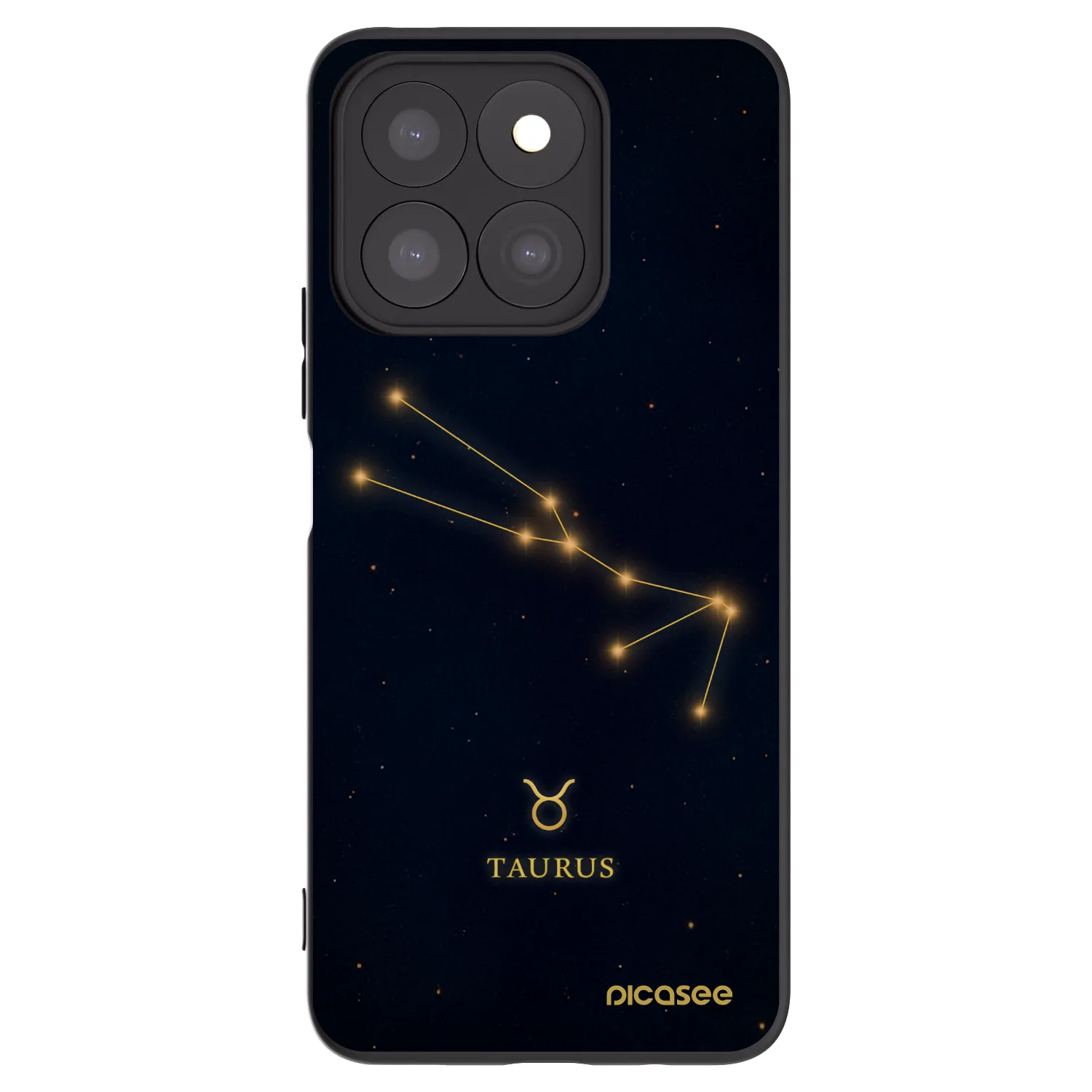 Picasee silikonový černý obal pro Honor X8b - TAURUS