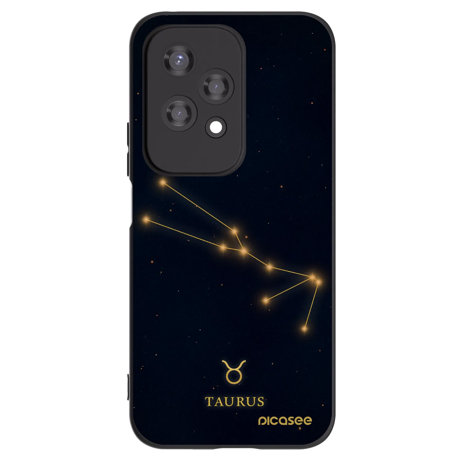 Picasee silikonový černý obal pro Honor 200 Lite - TAURUS