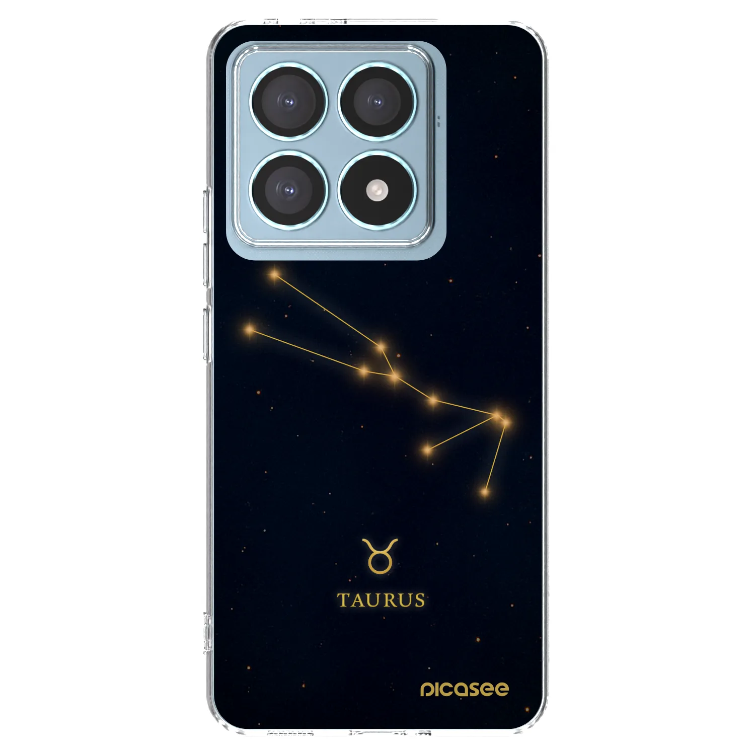 Picasee silikonový průhledný obal pro Xiaomi 14T Pro - TAURUS