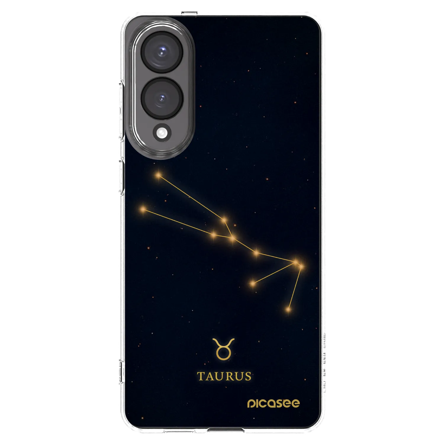 Picasee silikonový průhledný obal pro Samsung Galaxy S25 Edge 5G - TAURUS